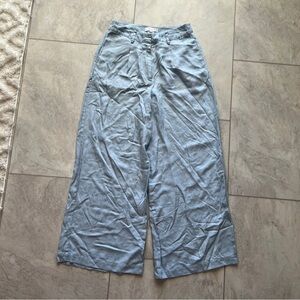 Rosetta Getty Blue Wide Leg Trouser